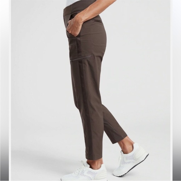 Athleta Wander Hybrid Pant, Walnut Brown - Picture 2 of 5